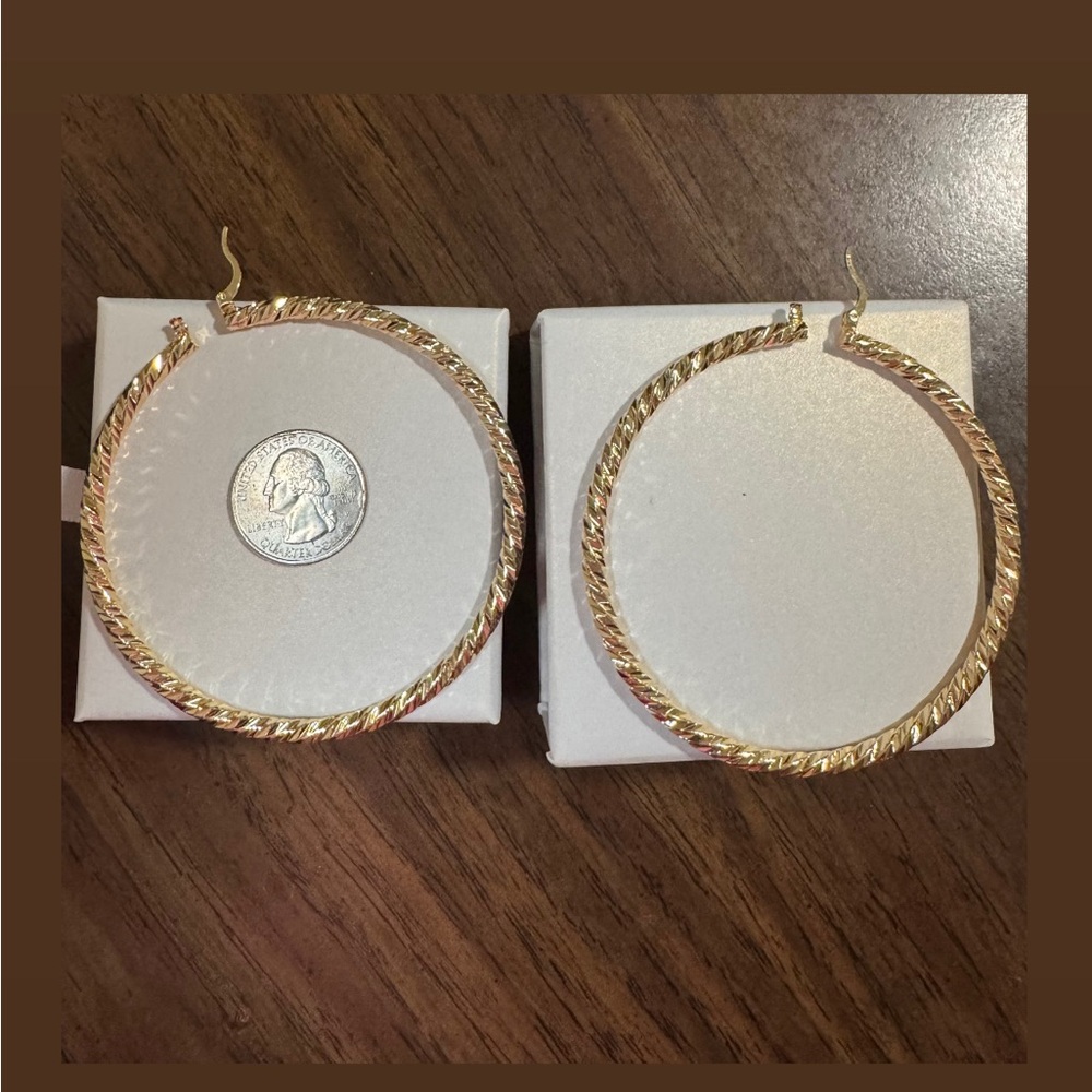 XL HOOP EARRINGS